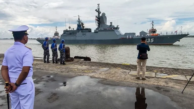 Indonesia begins joint naval exercise with Russia in Vladivostok