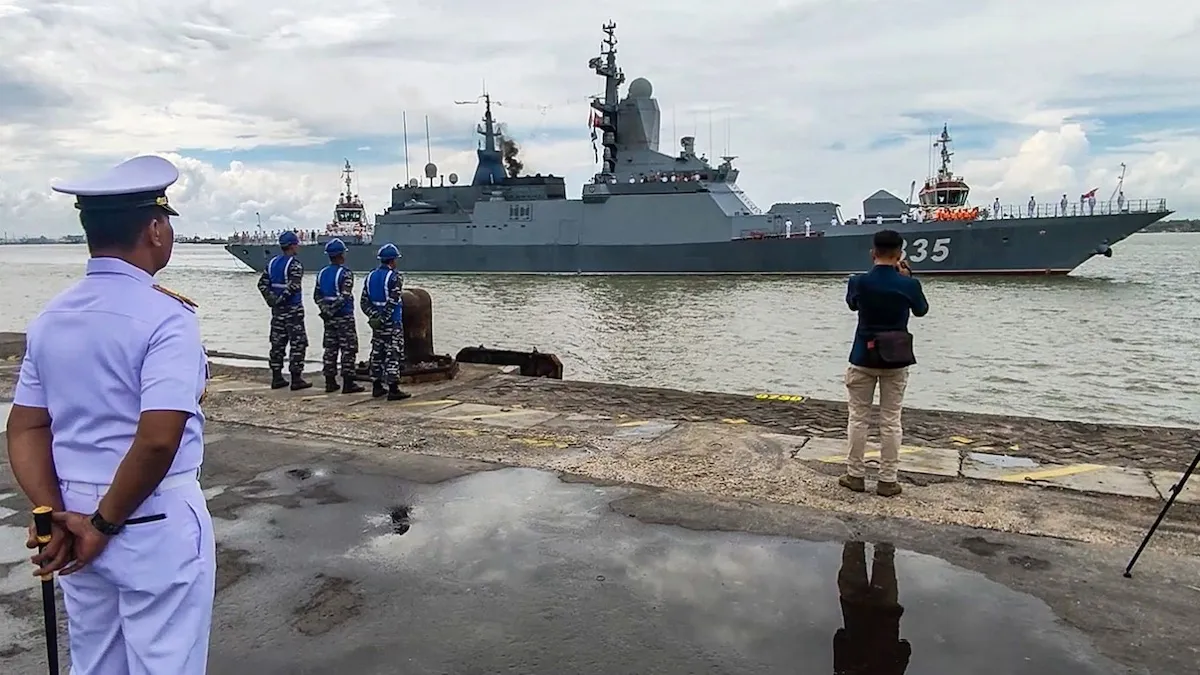 Indonesia begins joint naval exercise with Russia in Vladivostok