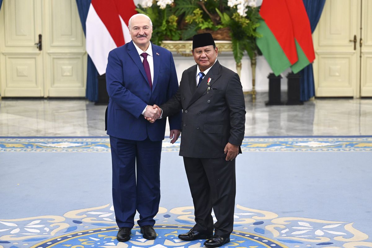 Prabowo, Lukashenko eye stronger Indonesia-Belarus cooperation