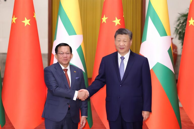 Chinese, Myanmar leaders discuss stronger cooperation